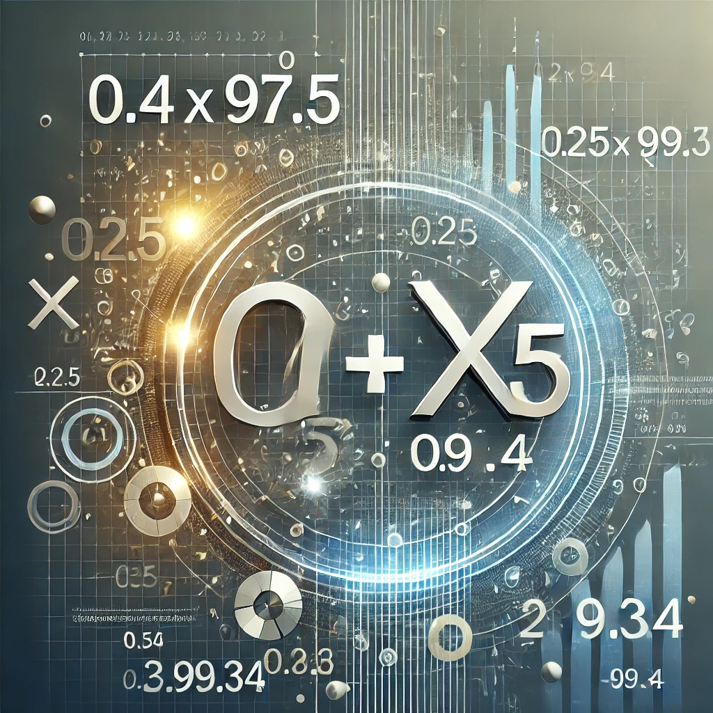 Cracking the Mystery Behind “0.4 Times 97.5 Plus 0.25 Times 99.34” – What Does It Really Mean?